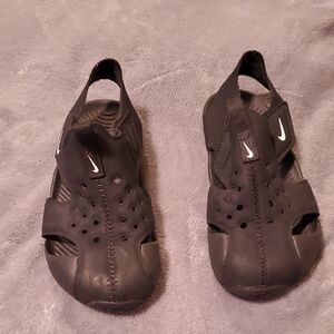 Nike Black Toddler Sandals